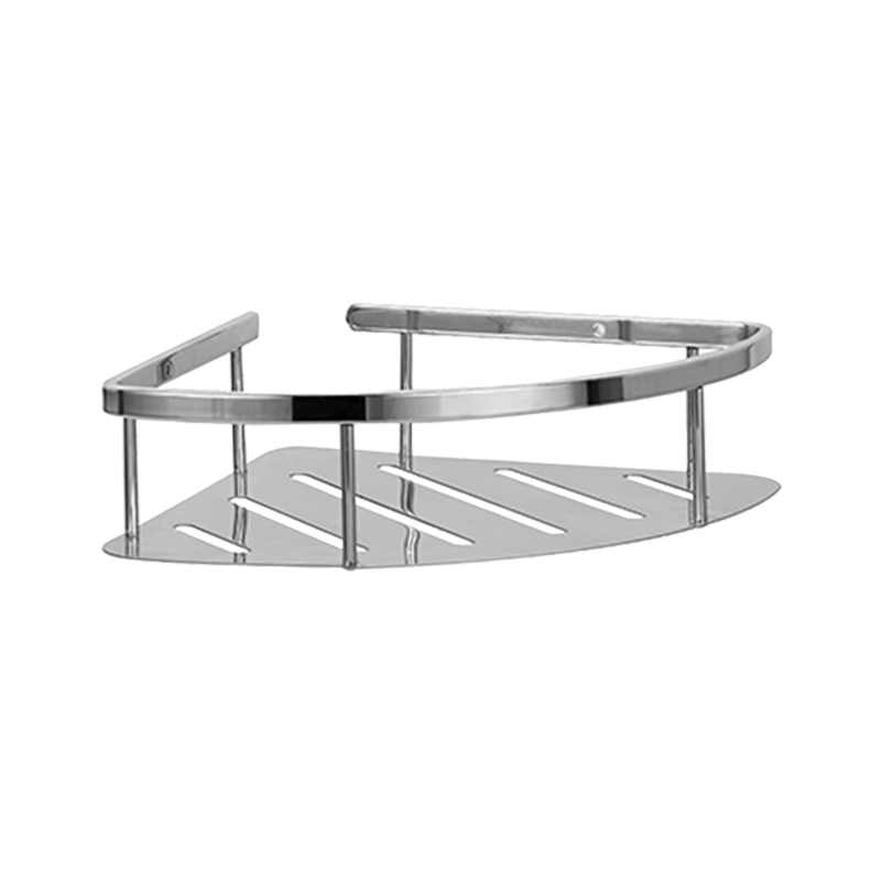 8515 30x23x8cm keluli tahan karat terbuka segitiga soap bakul single single shower shower caddy