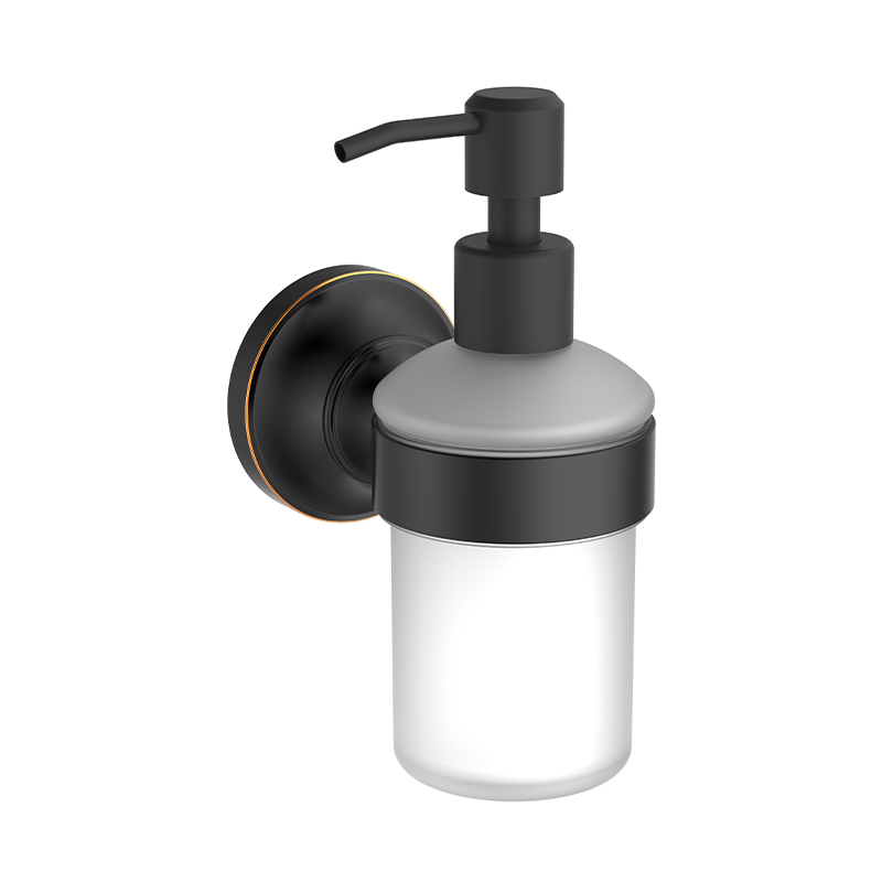 166058 Pemegang dispenser sabun dinding gangsa untuk bilik mandi 