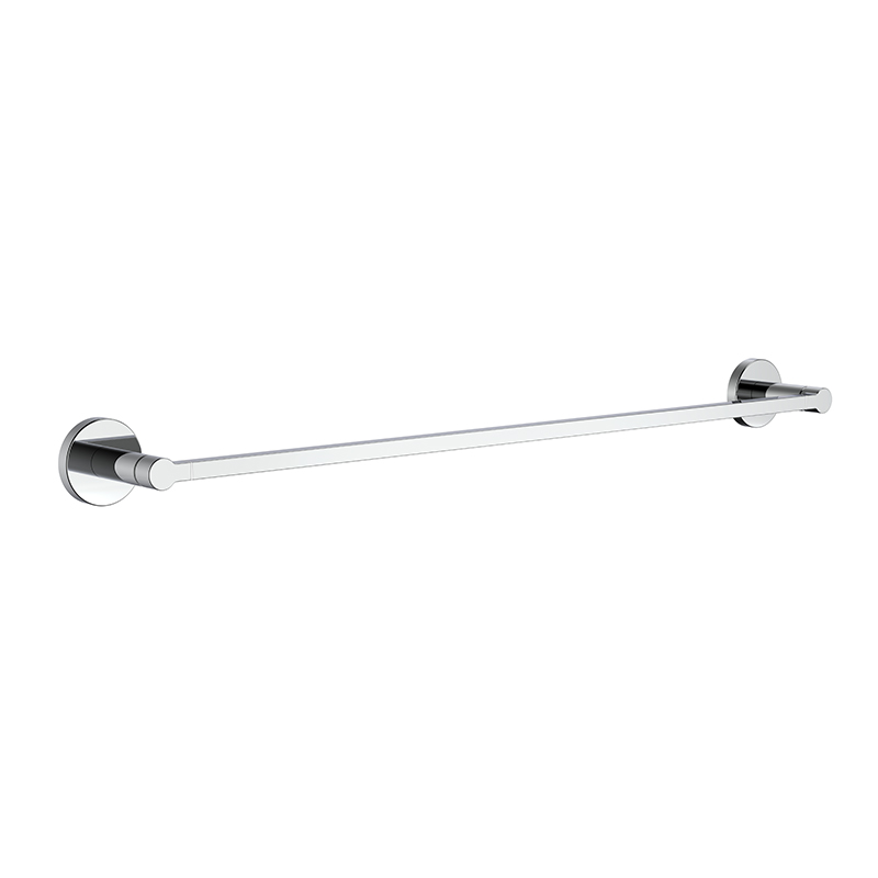 194045 60cm Dinding dipasang Chrome Finish Tuala Tuala Tunggal