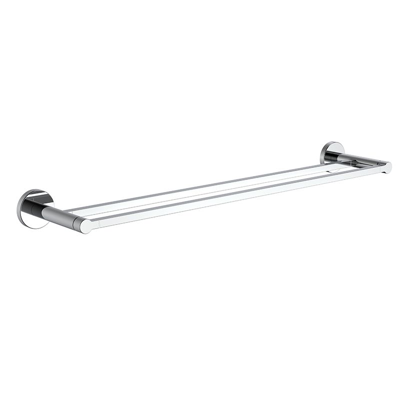 194047 Bilik Mandi Chrome Bar Tuala Double Wall dipasang